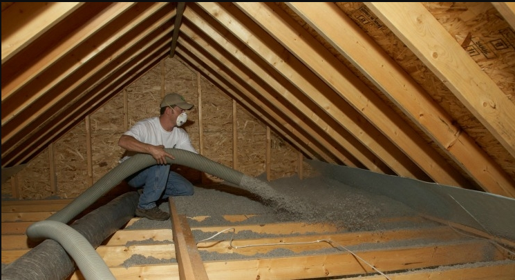 man Insulating building 2